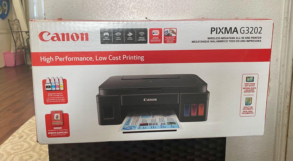 pixma g3202 printer
